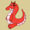 Peluche dragon chinois rouge.png